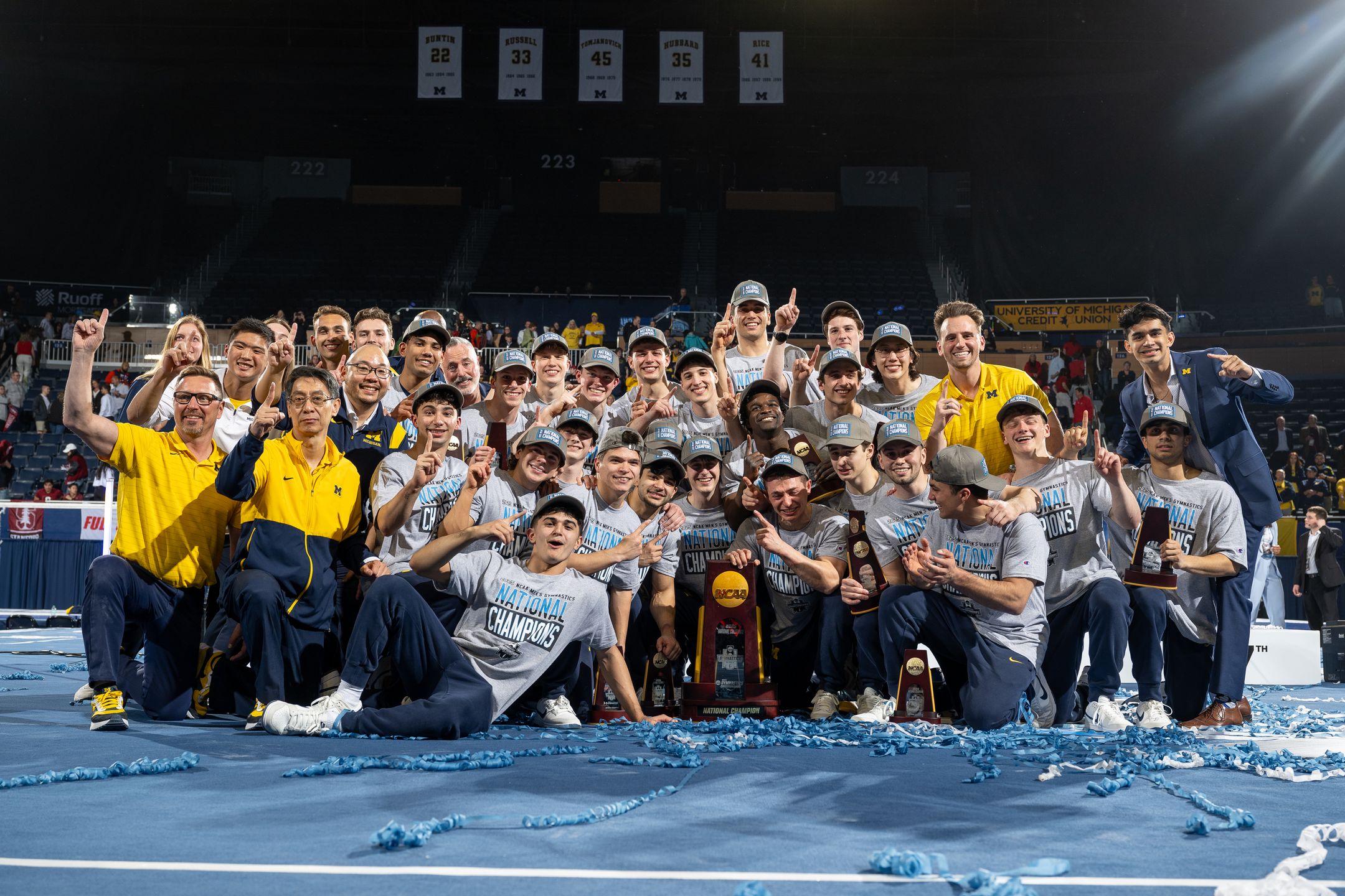 Michigan gymnastics team